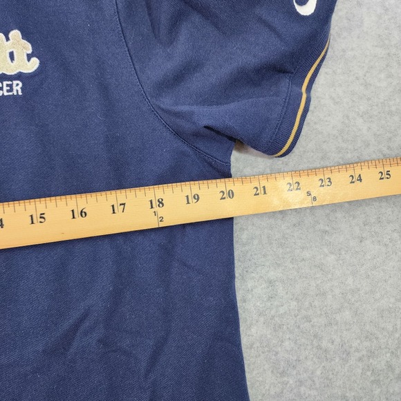 Nike Golf Polo Mens Size Medium Pitt Panthers Blue Dri-Fit Shirt AA2274-451 - Picture 5 of 13
